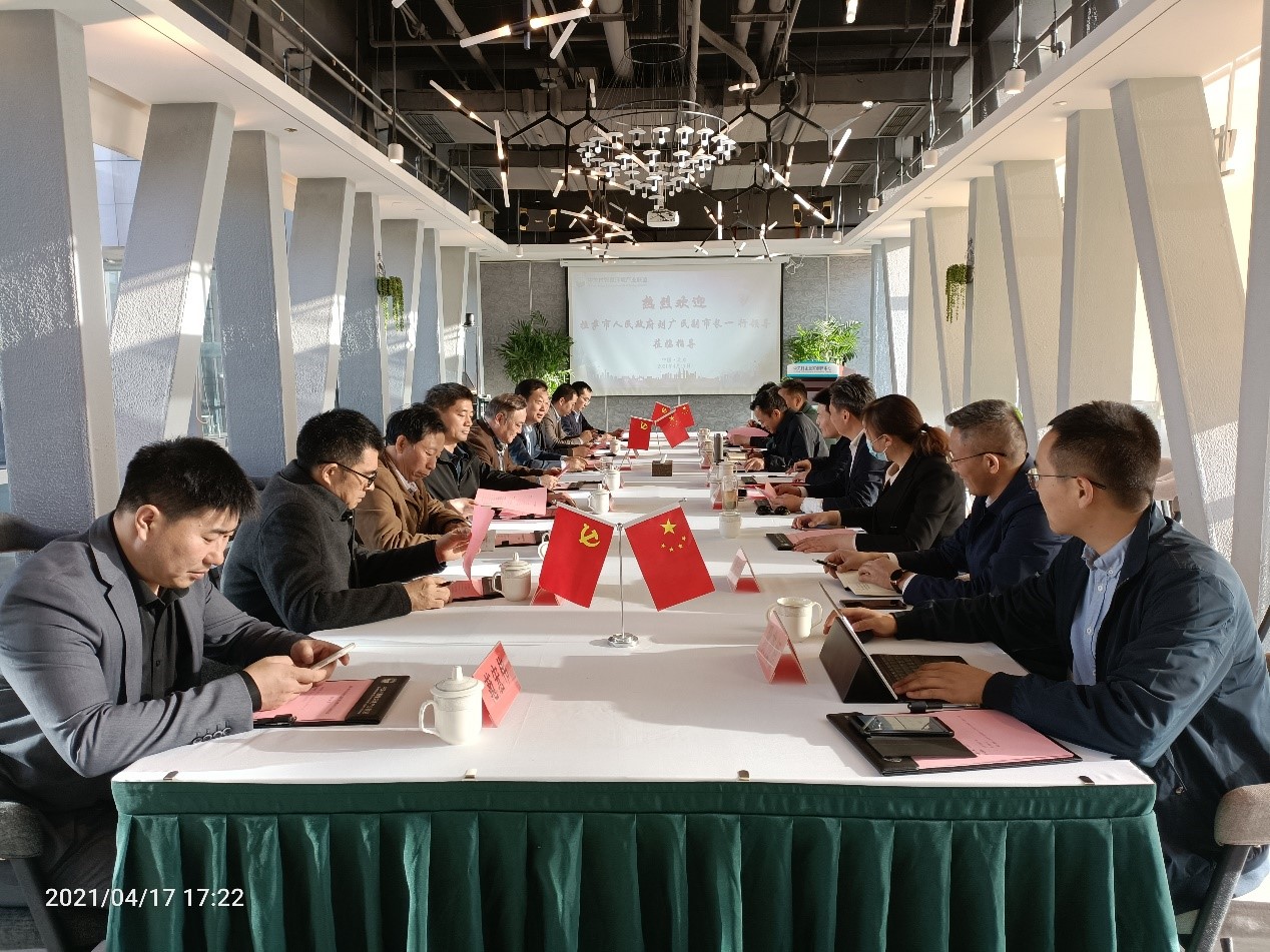 拉萨市副市长刘广民访问百灵天地